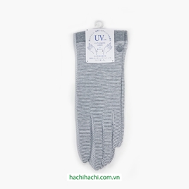 Bao tay chống tia UV Organic Cotton 22cm (Xám) cắt giảm >90% tia UV
