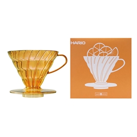 Phễu pha cà phê Hario V60-VD-02-THY-A (Vàng Honey)