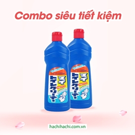 Combo 2 chai Nước tẩy rửa vệ sinh bồn cầu Rocket 500ml