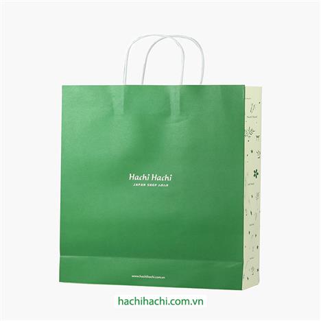 Túi giấy Hachi size L (vuông)