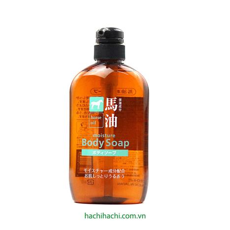 Sữa tắm chiết xuất dầu ngựa Cosme Station 600ml 