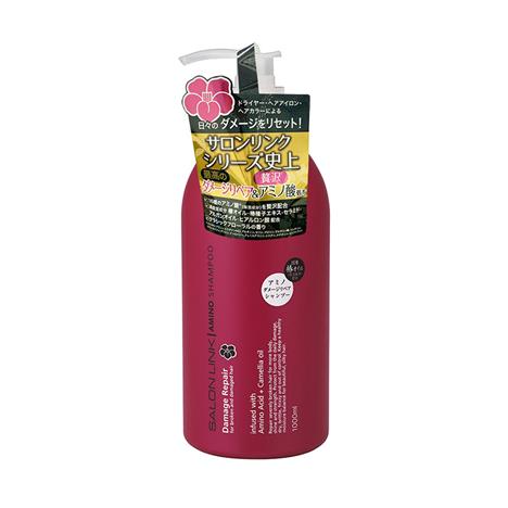 Dầu gội phục hồi tóc hư tổn Salon Link Amino hoa trà Tsubaki 1L