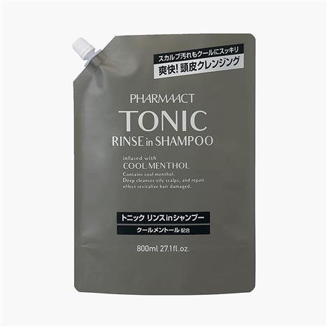 Dầu gội xả dành cho nam Pharmaact cool tonic rinse in shampoo 800ml