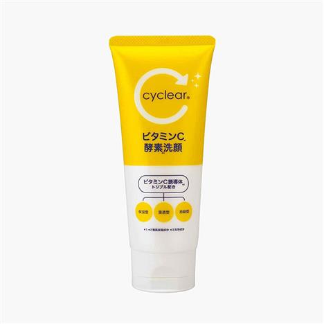 Sữa rửa mặt tạo bọt sạch sâu, sáng mịn da Vitamin C Enzyme Cyclear 130g