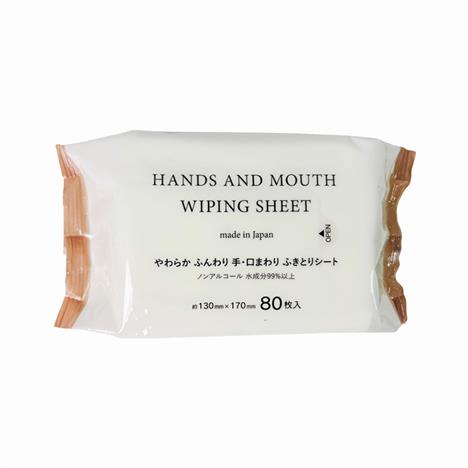 Khăn ướt không cồn, chứa >99% nước 80 tờ 