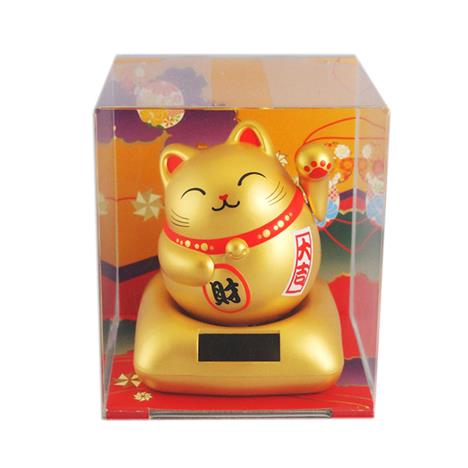 Mèo vẫy tay trang trí Solar RC-15G Năng lượng mặt trời