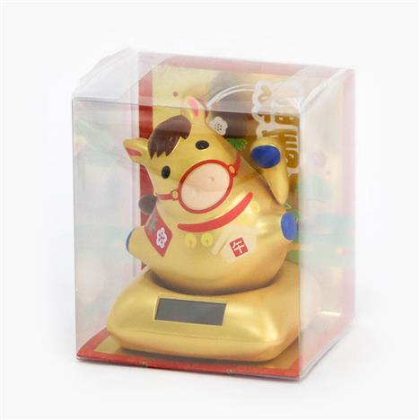 Ngựa vẫy tay may mắn Solar năng lượng mặt trời