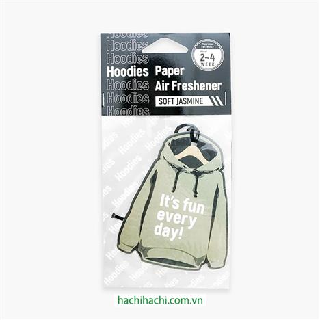 Giấy thơm treo xe ô tô, xe hơi, phòng, toilet hương Jasmine