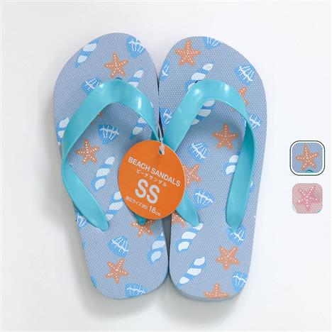 Dép kẹp trẻ em 18cm Seashell (Nhiều mẫu)-Giao mẫu ngẫu nhiên