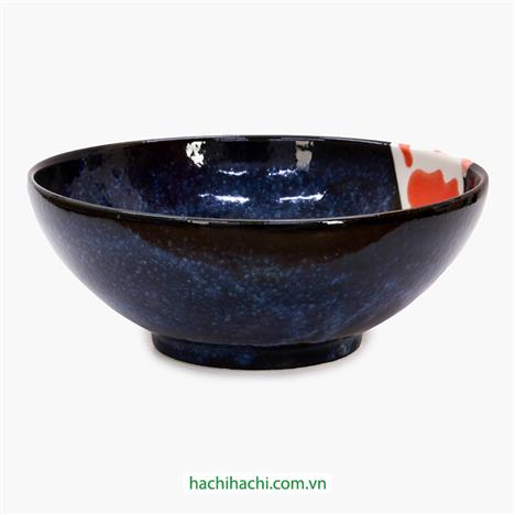Tô sứ Nhật Bản 14.5cm Cá Koi, dùng được lò vi sóng