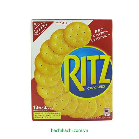 Bánh quy Ritz vị bơ mặn hộp nhỏ (3 gói x 13 cái)