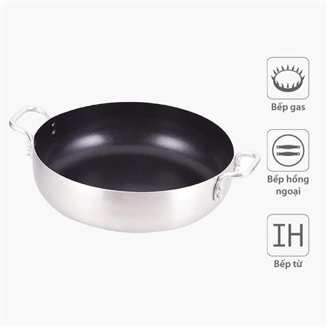 Nồi nhôm Pearl Metal không dính 24cm 