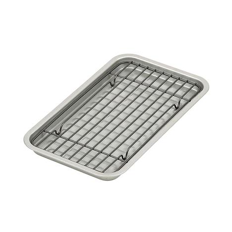 Khay nướng kèm lưới Pearl Metal 24.5x14.5cm 