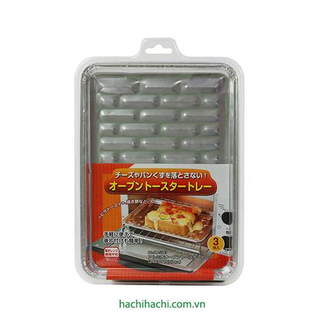 Khay giấy bạc nướng Pearl Metal 3 cái