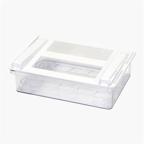 Khay tủ lạnh Nhật Bản dạng ngăn kéo cao cấp Pearl Metal 27x21cm kèm khay đựng trứng