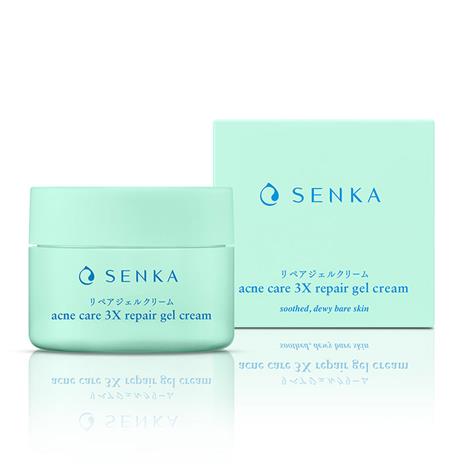 Kem dưỡng dành cho da mụn Senka acne care 3x repair gel cream 50g