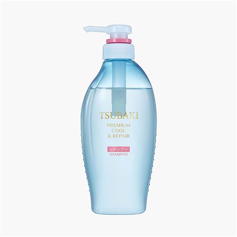Dầu gội phục hồi, sạch dầu & mát lạnh Tsubaki premium cool & repair shampoo 450ml