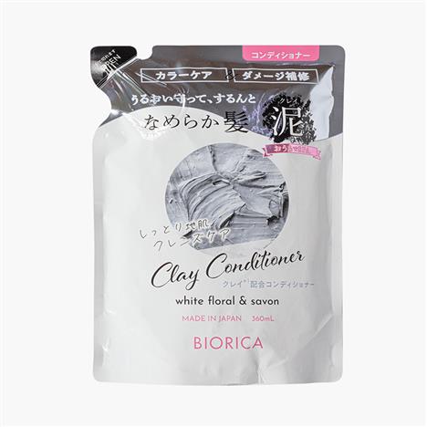 Dầu xả đất sét Biorica Clay Conditioner 360ml, sạch bã nhờn, phục hồi hư tổn