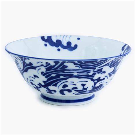 Tô sứ Nhật Bản, tô đại, bát ô tô, bát tô canh, bát ăn mì 19cm, dùng được lò vi sóng