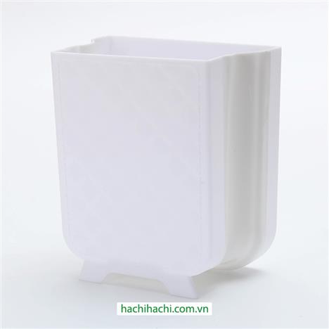 Thùng rác gấp gọn treo cánh cửa tủ bếp 2L