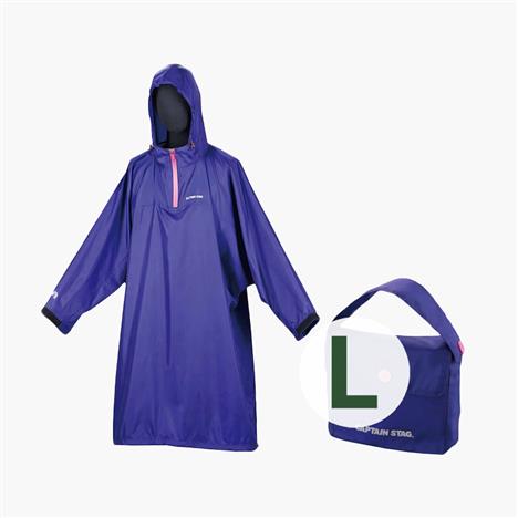 Áo mưa bít gấp gọn, siêu nhẹ Captain Stag Size L