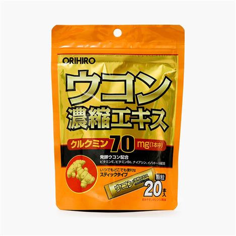Tinh bột nghệ Nhật Bản Orihiro Ukon turmeric concentrate extract granule 30g (1.5gx 20 gói)
