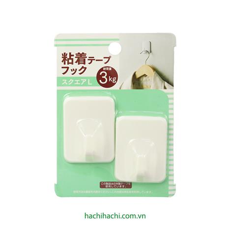 Móc dán tường treo đồ 2 cái size L