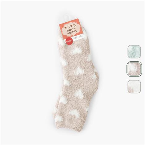 Vớ, tất nữ cổ cao lông mềm hình trái tim 23-25cm (Nhiều mẫu)-Giao mẫu ngẫu nhiên