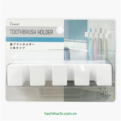 Giá treo bàn chải đánh răng 4 ngăn