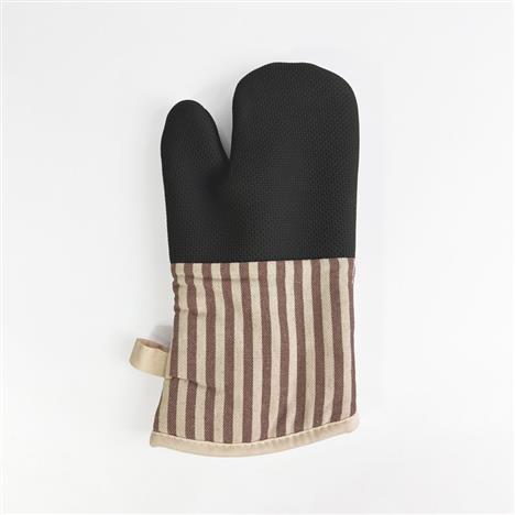 Bao tay nhấc nồi chống trượt (Đen nâu sọc)