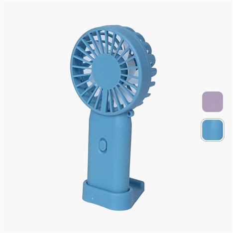 Quạt cầm tay mini dùng pin kèm chân đế giá đỡ điện thoại (Nhiều mẫu)-Giao mẫu ngẫu nhiên
