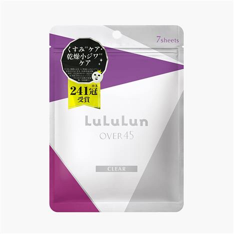 Mặt nạ dưỡng da chống lão hoá Lululun Face Mask Over45 Clear 2KS 7 miếng