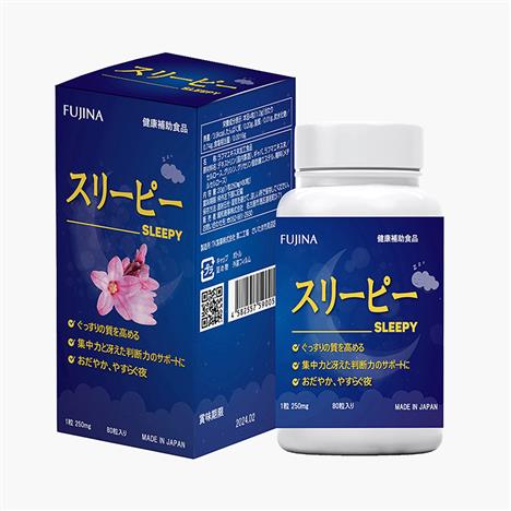 TPBVSK: Viên uống Sleepy Nhật Bản 80 viên, hỗ trợ ngủ ngon giấc, dễ vào giấc ngủ
