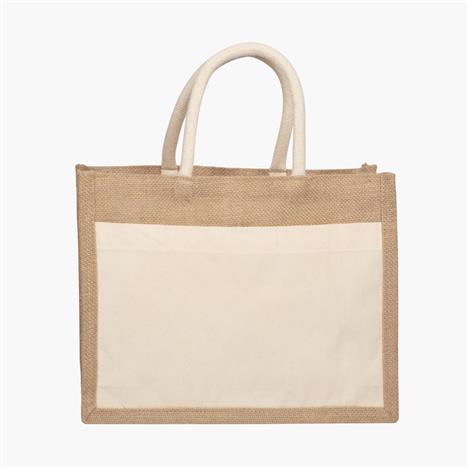 Túi vải đay 2 ngăn 33.5x25cm