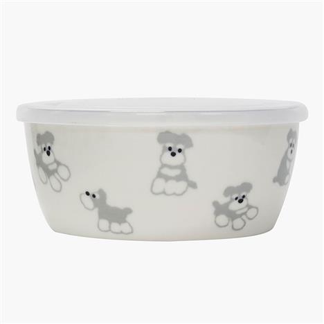 Hộp sứ đựng thức ăn 13.5cm Chú cún con
