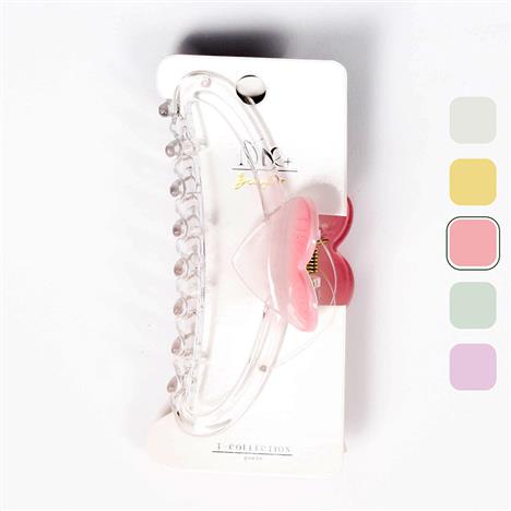 Kẹp tóc càng cua hình tim (Nhiều mẫu)-Giao mẫu ngẫu nhiên