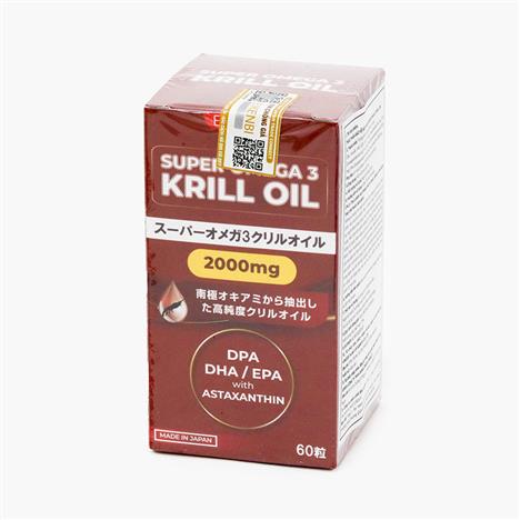 TPBVSK: Viên uống Super omega 3 krill oil (60 viên)