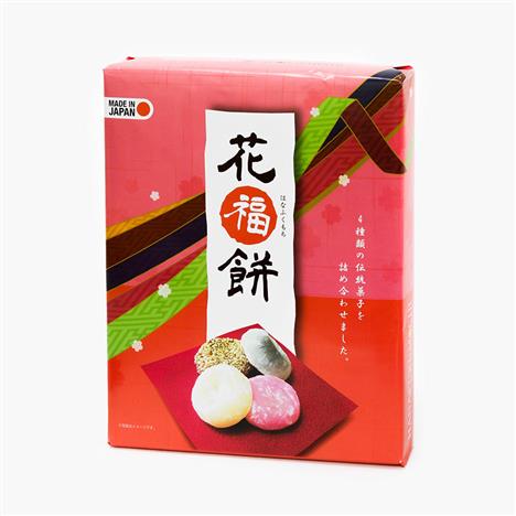 Bánh mochi Nhật Bản 4 vị truyền thống Hanafuku 440g (20 cái)
