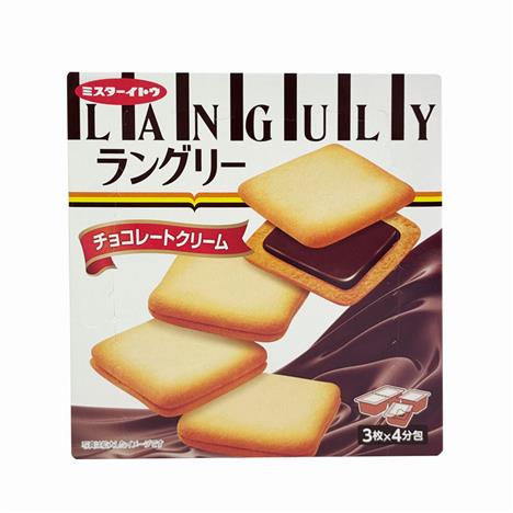 Bánh quy Languly vị Socola 129.6g (3 cái x 4 hộp)