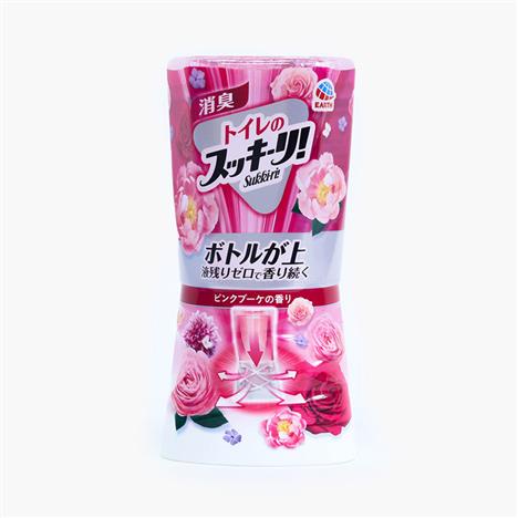 Hộp khử mùi phòng vệ sinh hương hoa hồng quyến rũ Earth Sukki-ri 400ml