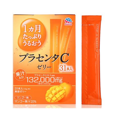 TPBS: Thạch Placenta Nhật Bản C vị xoài 10gx31 thanh