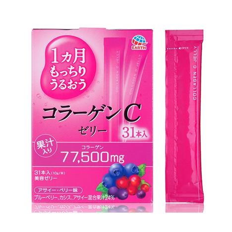 TPBS: Thạch Collagen Nhật Bản C vị việt quất 10gx31 thanh