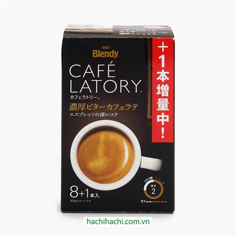 Cà phê Latte Blendy đậm đà 72g (9gx8gói)