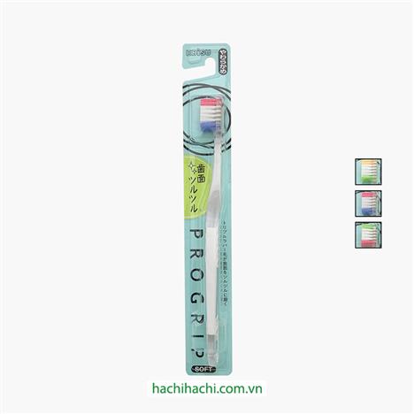 Bàn chải đánh răng lông mềm xoắn ốc Ebisu Progrip (Nhiều mẫu)-Giao mẫu ngẫu nhiên