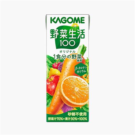 Nước ép rau củ quả nguyên chất Kagome Original 200ml