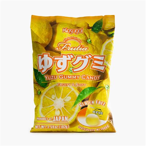 Kẹo dẻo Nhật Bản Kasugai vị quýt Yuzu 102g