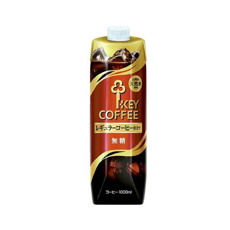 Cà phê đen không đường Key Coffee 1L