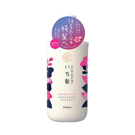 Dầu gội Ichikami dưỡng tóc suôn mượt 480ml Không silicon