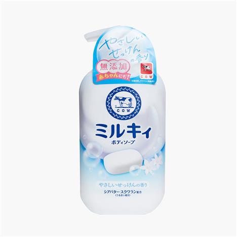 Sữa tắm bọt mịn dịu nhẹ hương sữa Cow Milky Body Soap 500ml