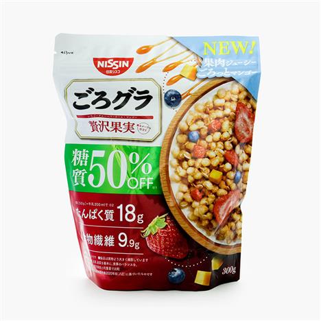 TPBS: Ngũ cốc trái cây Granola giảm đường, bổ sung protein Nissin 300g